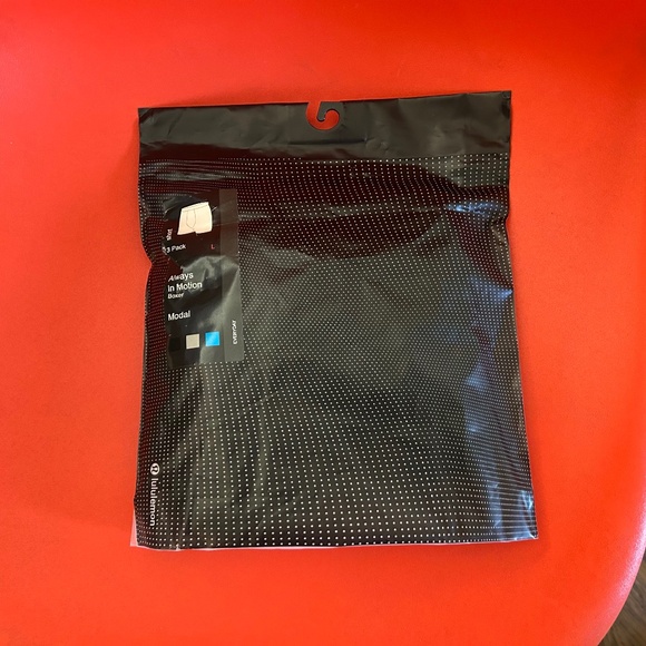 LULULEMON MODAL BOXER UNDERWEAR 3-PACK - MENS - BLACK, GREY, BLUE - SIZE LARGE - Picture 1 of 4